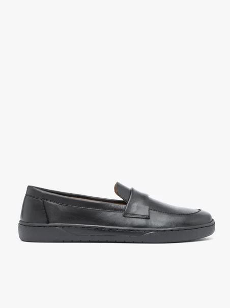 Czarne mokasyny barefoot